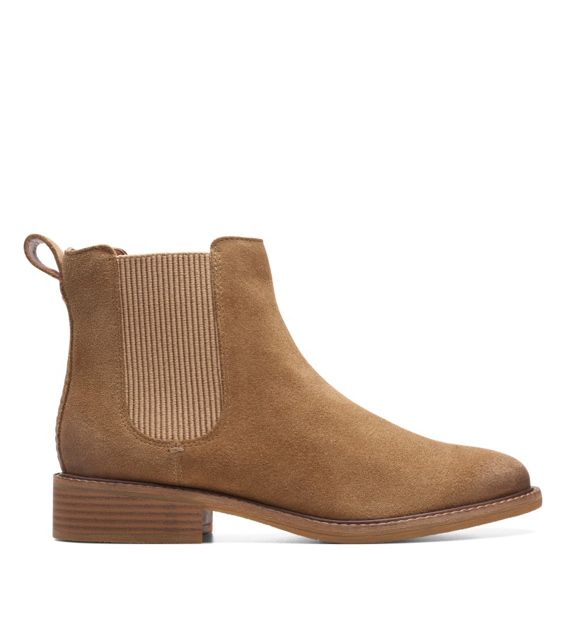 Clarks - Cologne Arlo2 Dark Sand Suede